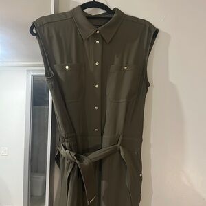 Olive Green Tommy Hilfiger Jumpsuit
